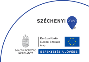 Széchenyi 2020 Európai Szociális Alap logó